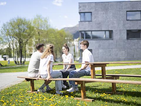Campusleben im Engadin an der HF Tourismus & Management.